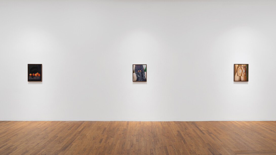 Nolan Simon, Cut off from the world, attached to one another, exhibition view. Courtesy of 47 Canal Gallery