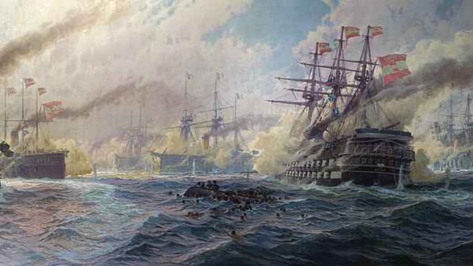 Austria as a naval power. Courtesy of Heeresgeschichtliches Museum