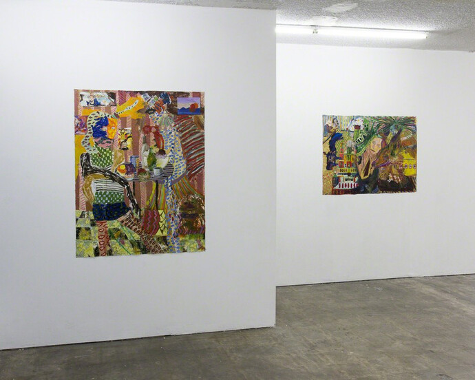 Hannah Plotke. Motel Ukiah, Exhibition view. Courtesy of Sade
