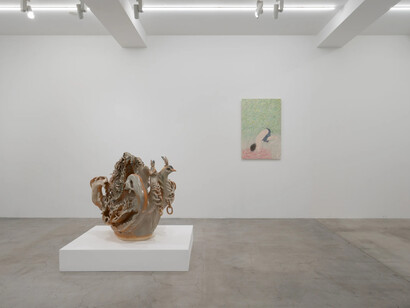 Soe Yu Nwe and Tomoko Kashiki, exhibition view. Courtesy of Ota Fine Arts