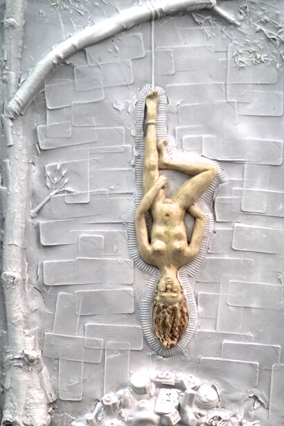 Bob Clyatt Sculpture. Cscape #43 Hanged Woman, 85mm, OHD
