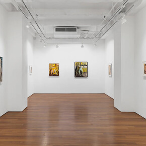 Dusti Bongé, Portals and passages, surrealist works from the 1940s to 1950s, exhibition view. Courtesy of Hollis Taggart