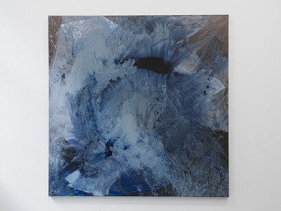 Daniel Lergon, Signale, exhibition view. Courtesy of Galerie Christian Lethert 