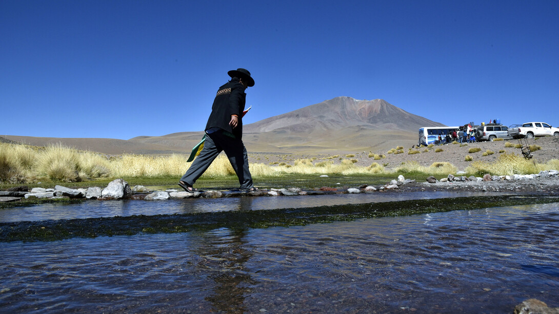 A pesar de no ser más que un curso de agua, a 4.000 metros de altura y en medio del desierto, el río Silala representa un recurso extremadamente valioso y escaso