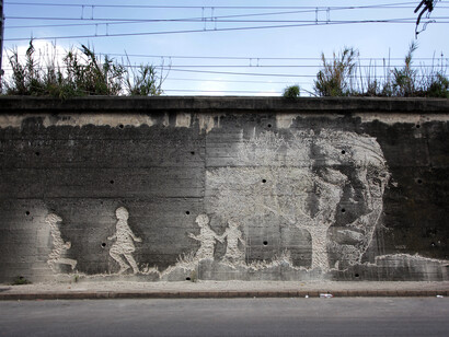 Smart Bastard, MileStone, Girona, Spain, Courtesy Magda Danysz Gallery