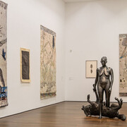 Kiki Smith, Woven worlds, exhibition view. Courtesy of Arp Museum