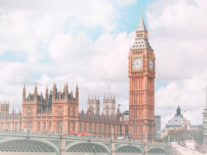 El 'Big Ben', monumento icónico de la ciudad de Londres, capital de Inglaterra