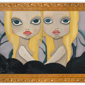 Silvia Viganò, Bipolar disorder , 70 x 100 cm, acrilico su tela , 2014