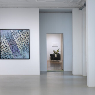Hendrik Czakainski, Was bleibt, wenn es kippt, exhibition view. Courtesy of AOA;87 Gallery