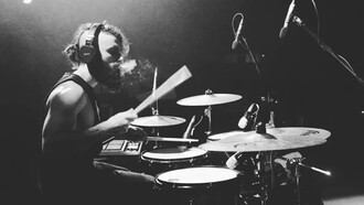 Jorge Garrido 'El Estepario Siberiano', baterista profesional 