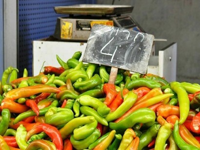 Peppers in Mahane Yehuda