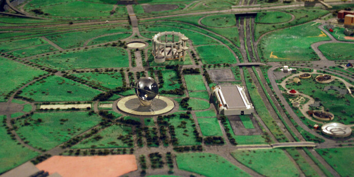 Panorama of the City of New York. Courtesy of Queens Museum 