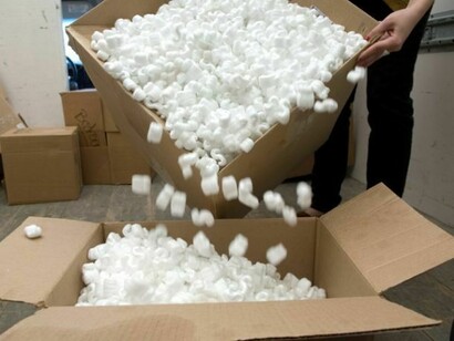 Evitare gli imballaggi in polistirolo