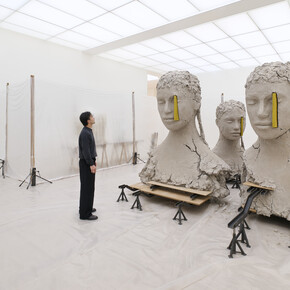 Mark Manders, Mindstudy, exhibition view. Courtesy of Voorlinden Museum