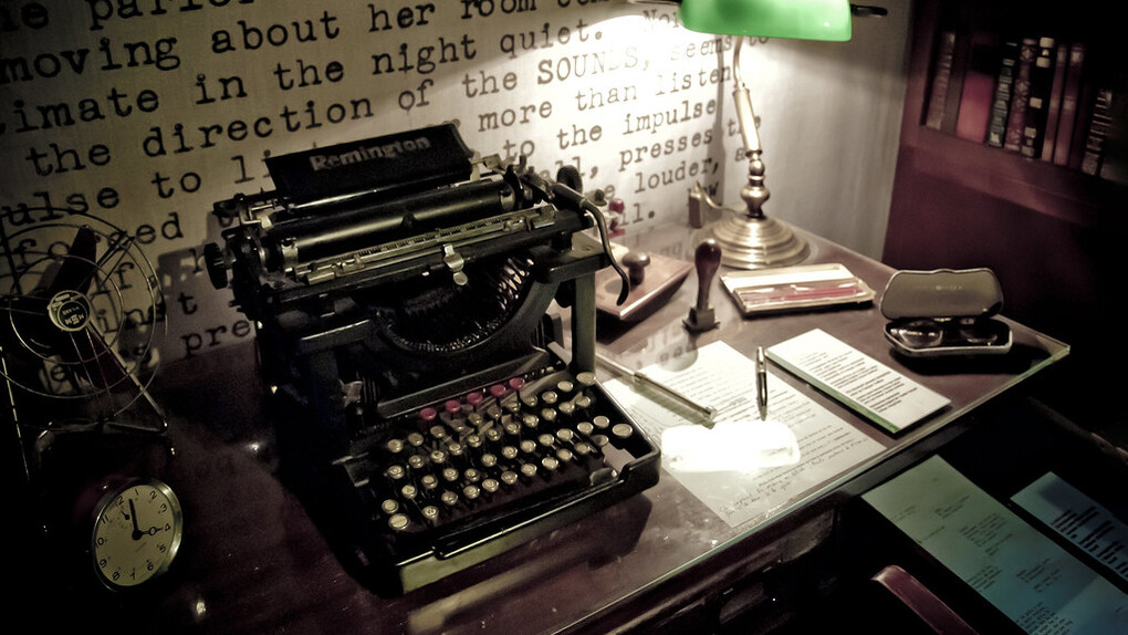 La stanza dove scrivo da ormai quasi una decina d'anni