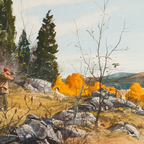 Lying in Wait. Courtesy of The Gibbes museum