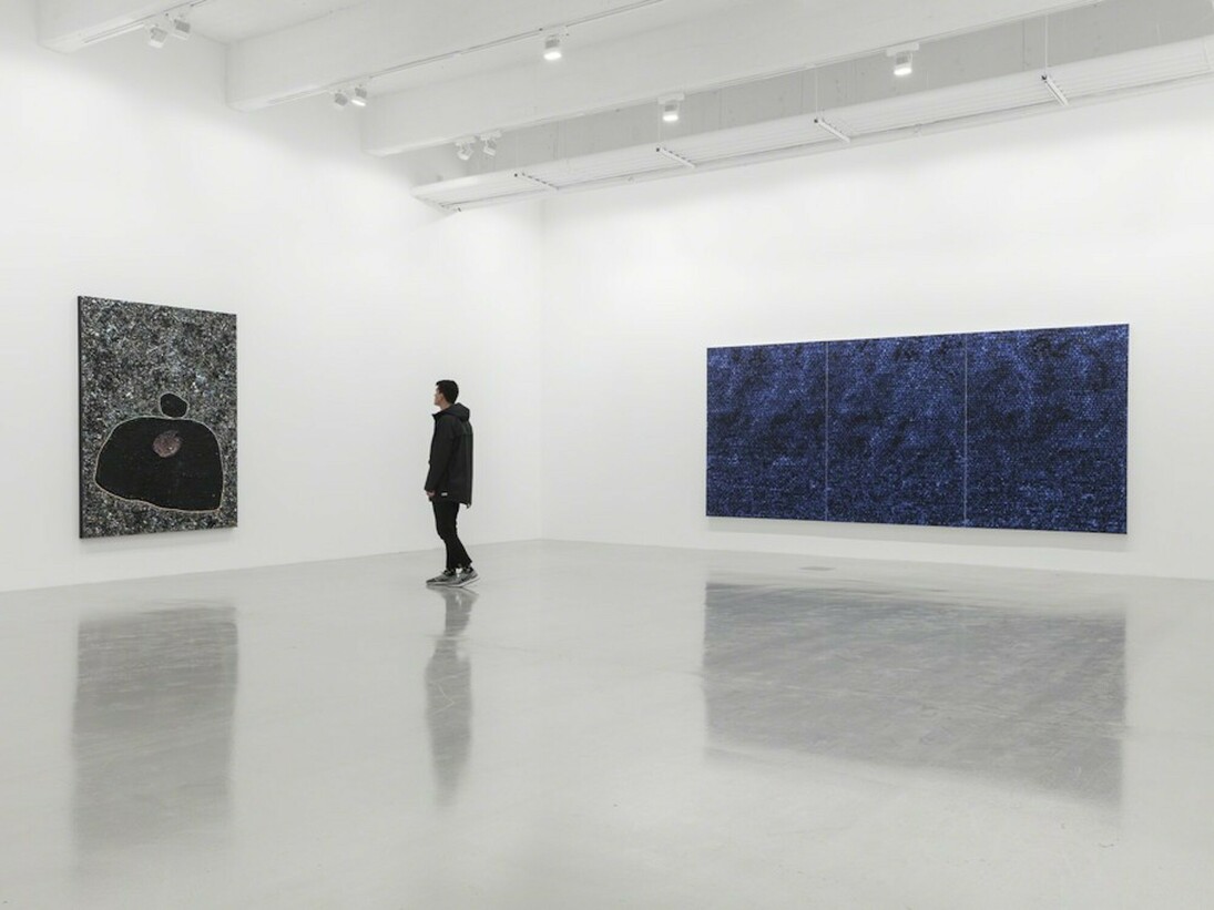 Jack Whitten, Exhibition view. Courtesy of Hauser & Wirth