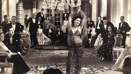 Behind the scenes of the film The Appearances (1945), directed by Togo Mizrahi