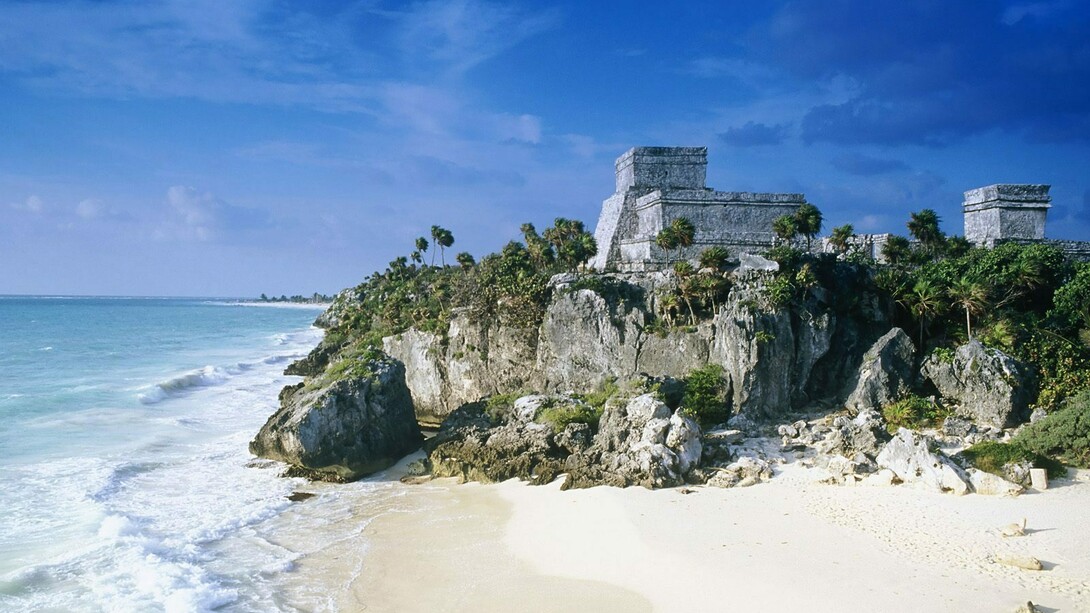 Playa de Tulúm, Quintana Roo, ruinas arqueológicas mayas