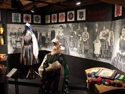 Culture of Mazovia in folk vision of the world, exhibition view. Courtesy of The Mazovian Museum in Płock