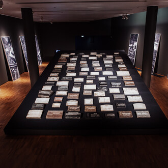 Jevgeni Zolotko, The secret of Adam, exhibition view. Courtesy of the Art Museum of Estonia