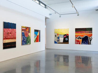 Ivan Ouhel, Beneath the surface, exhibition view. Courtesy of Danubiana