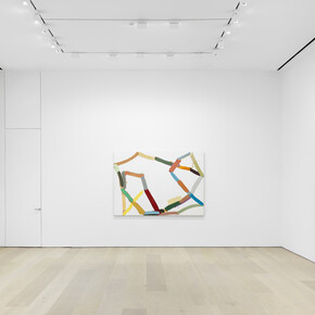Al Taylor. Early Paintings, Exhibition view. Courtesy of David Zwirner
