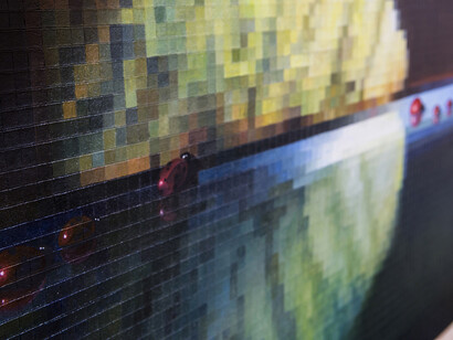 Salvo Ligama, Eucarestia, particolare, 2014