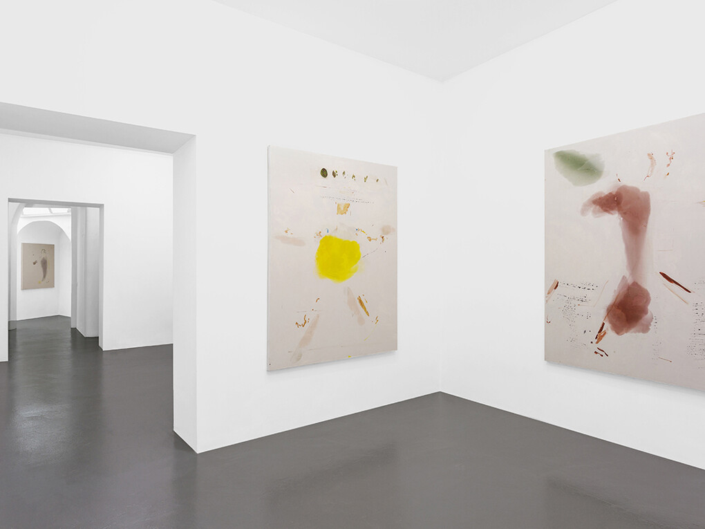 Henry Chapman, Writing, installation view, T293, Napoli