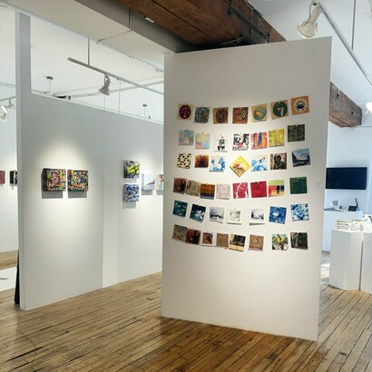 Various artists, The small works show, exhibition view. Courtesy of Carter Burden Gallery