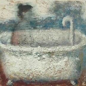 John Lees, Phantom Lady in a Bathtub, 2012Oil on Panel9 x 12 in. (23 x 30.5 cm)JL13919