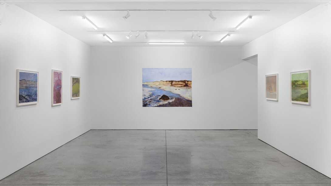 May Stevens, When the waters break, exhibition view. Courtesy of Ryan Lee Gallery