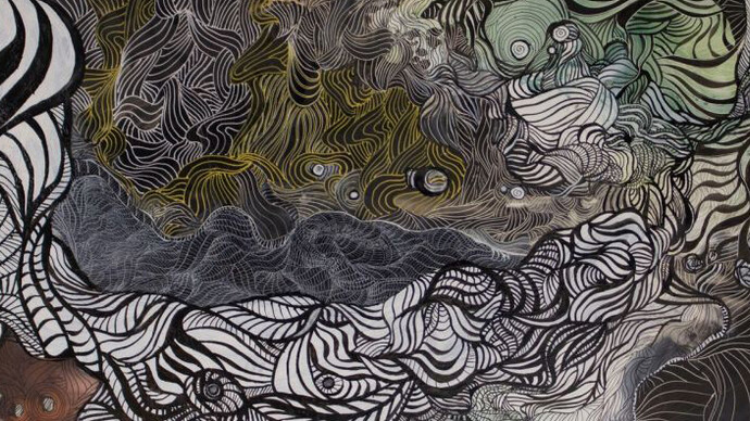 Downriver in the Multiverse. Courtesy of PAFA