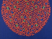 Patrick Scott, Device, 1971, Aubusson tapestry, Woven by Tabard Frères et Souers, Aubusson, France, 148.6 x 120.6 cm , Collection Irish Museum of Modern Art, Heritage Gift, Heritage Gift, P.J. Carroll & Co. Ltd. Art Collection, 2005