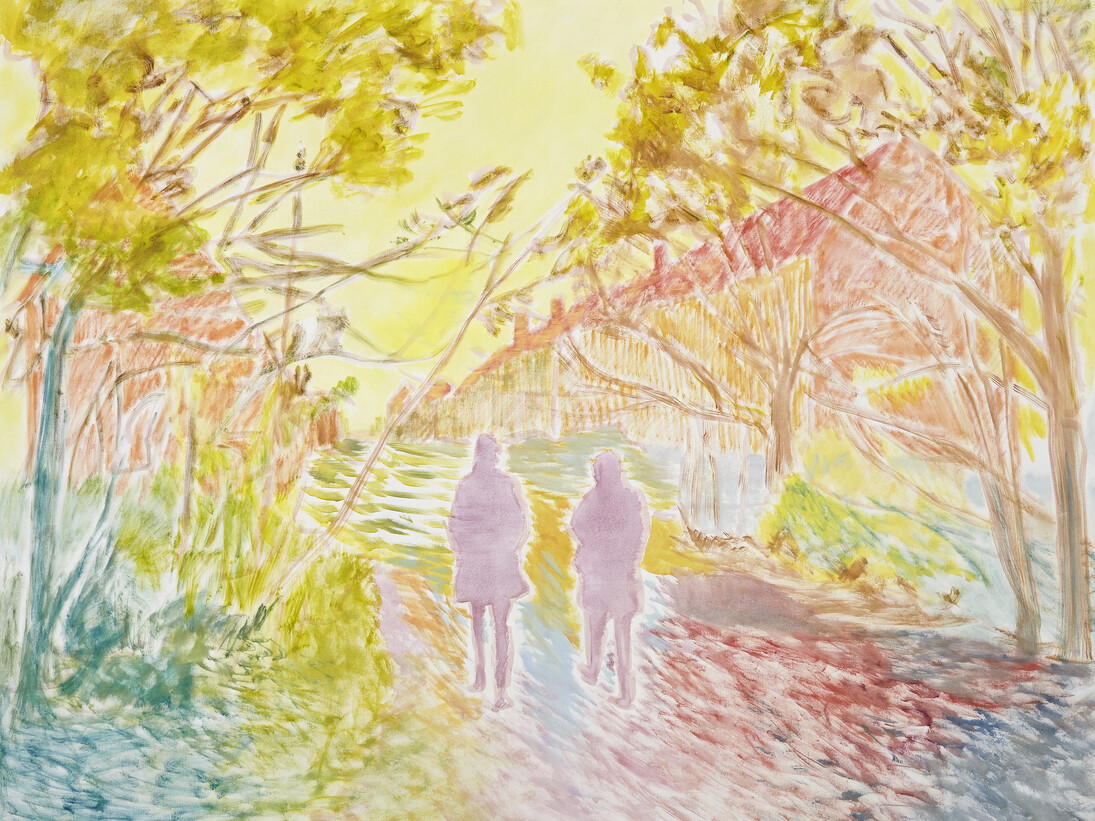 Tim Stoner, Essex, 2014, Oil on linen, 206 x 266.5 cm, Image courtesy of the artist
