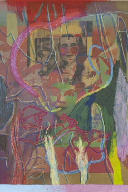 Gaby Collins-Fernandez, It's chaos out there, 2021. Courtesy of Ruiz-Healy Art 