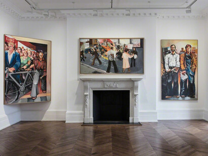 Jörg Immendorff. Courtesy of Michael Werner Gallery