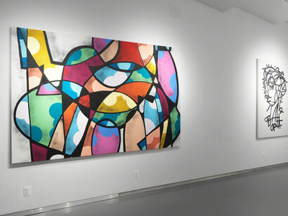 JM Rizzi. Chromatose, Exhibition view. Courtesy of Chesterfield Gallery