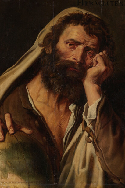 Abraham Janssens I, Heráclito, c. 1601-1602