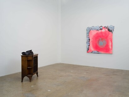 Rodney McMillian, Some lives in the sunshine, exhibition view. Courtesy of Vielmetter