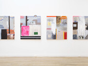 Installation view, John Feodorov. CUE Art Foundation, Photo by Sunny Leerasanthanah