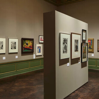 Erich Heckel, exhibition view. Courtesy of Neue Galerie