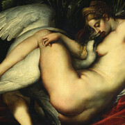 Peter Paul Rubens, Leda mit dem schwan, 1598/1600. Mit freundlicher Genehmigung des Albertinum Museums