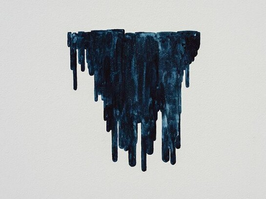Graham Gussin, Configuration (Elements 1-7), 2014,Ink on walls , Dimension variable (Distributed throughout the gallery)