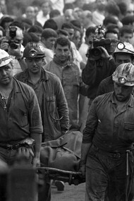 Uno de los días más difíciles para la Brigada Central de Salvamento Minero: el 31 de agosto de 1995, 14 mineros fallecieron tras una explosión de grisú en el pozo Nicolasa (Asturias) 
