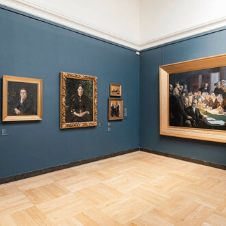 Various artists, Danish art 1780-1930, exhibition view. Courtesy of Glyptotek