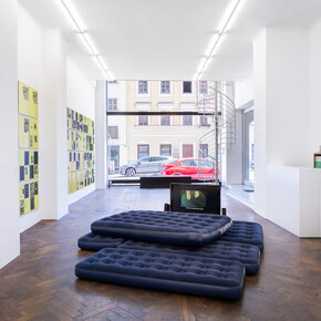 Jieun Lim and Willem Oorebeek, Beyond certainty, exhibition view. Courtesy of Galerie Hubert Winter
