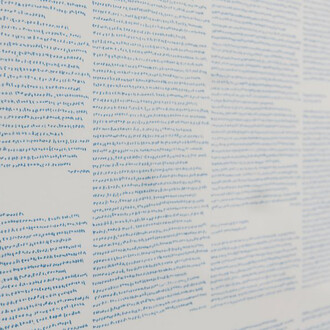 Irma Blank. Courtesy of Museion