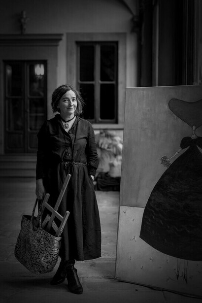 Daniela Meza Sigala. In questo labirinto appare un atelier, una galleria piena di colori che profuma di primavera