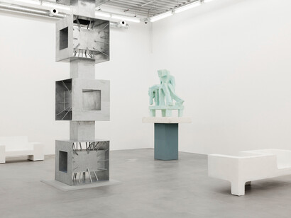 Joep Van lieshout ‘Primitive modern’ at Almine Rech Gallery in Brussels, 19.10 — 19.11.15. Courtesy of the Artist and Almine Rech Gallery. Photo: Sven Laurent - let me shoot for you
